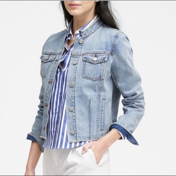 banana republic trucker jacket